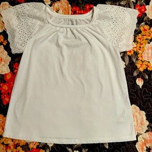 Cat N Jack white blouse